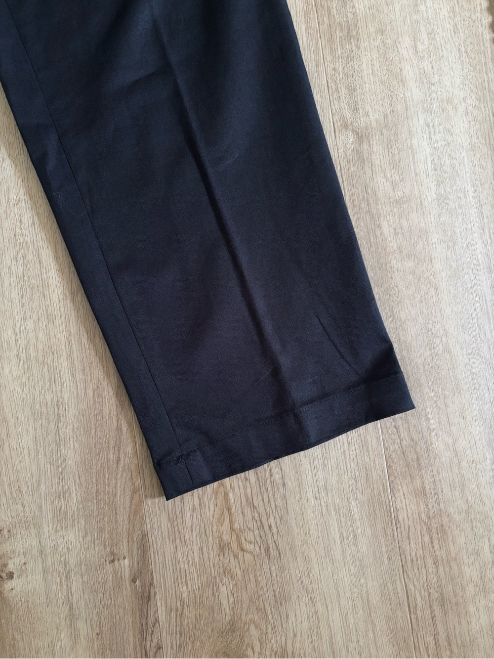 Vintage Talbots Dress Pants Women’s 4 Black Cotton - Picture 3 of 8